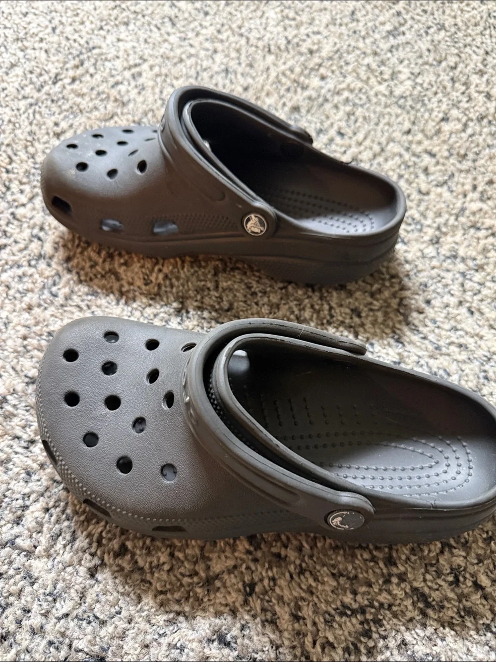 CROCS Kids Black Classic Clog Sandals